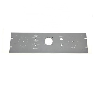 High Precision CNC Milling Machining Assembly Parts Aluminum Front Panel For Amplifier